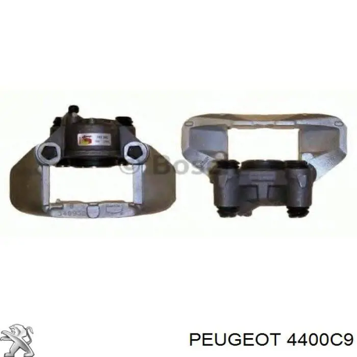 4400C9 Peugeot/Citroen суппорт тормозной передний правый