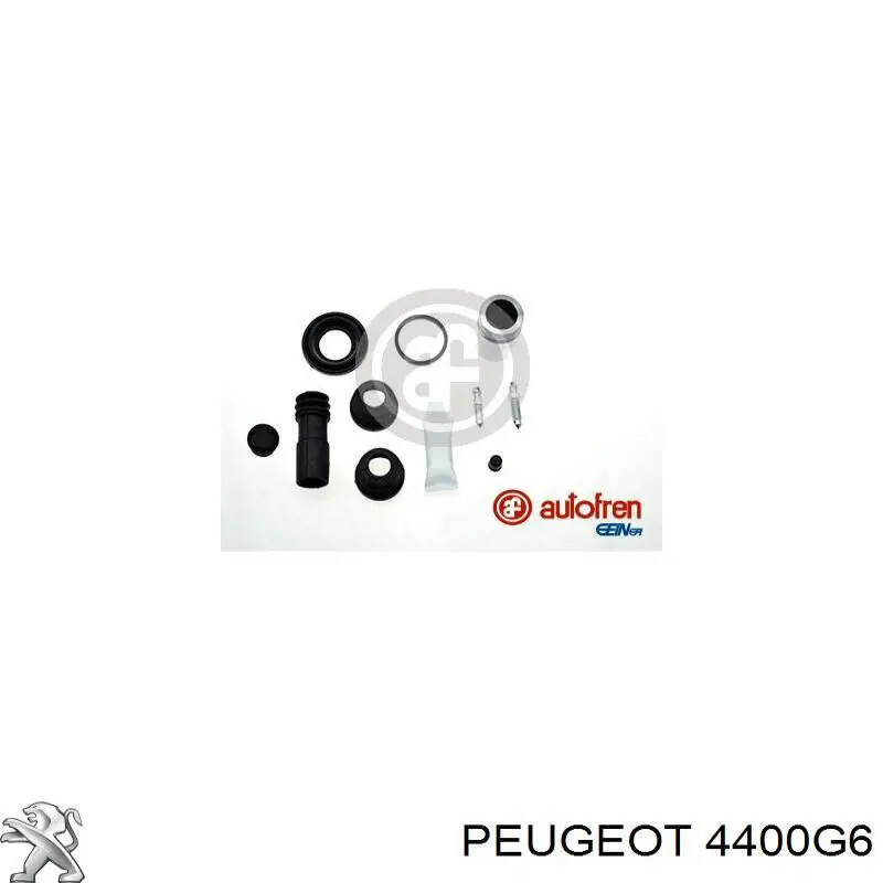 4400G6 Peugeot/Citroen суппорт тормозной задний правый