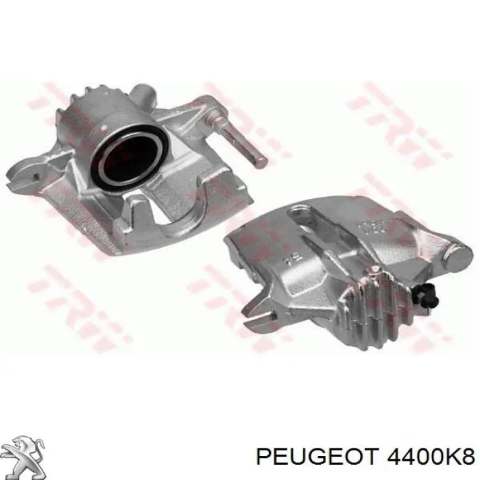 4400K8 Peugeot/Citroen суппорт тормозной передний правый