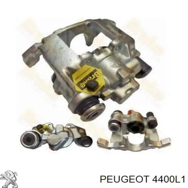 Купить 4400L1 Peugeot/Citroen Суппорт задний левый