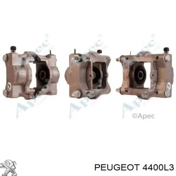 Суппорт тормозной задний 4400L3 Peugeot/Citroen