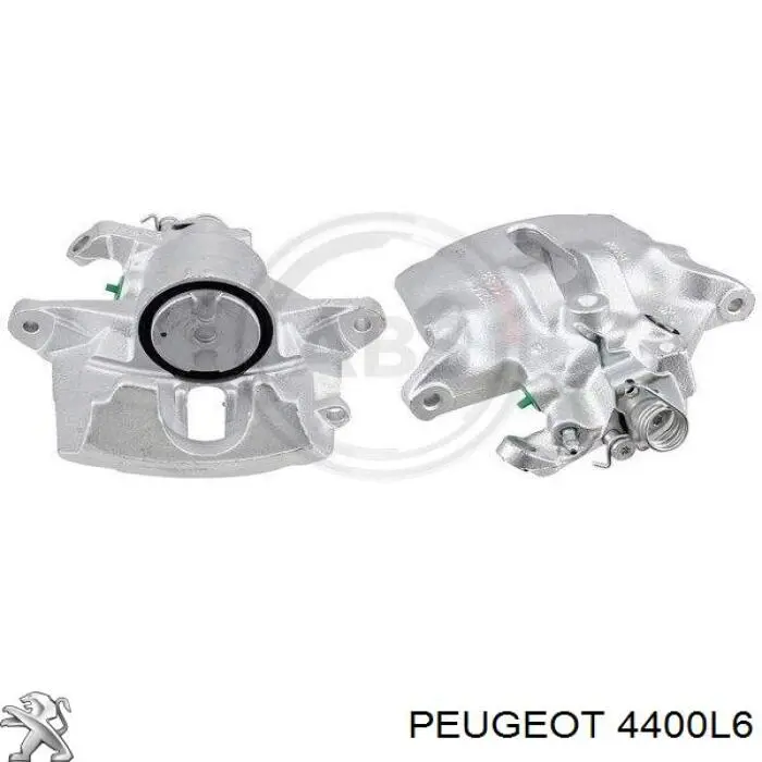 4400L6 Peugeot/Citroen суппорт тормозной передний левый