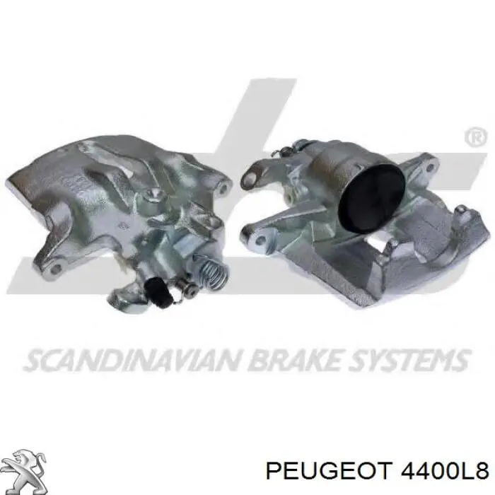 Суппорт тормозной передний левый 4400L8 Peugeot/Citroen