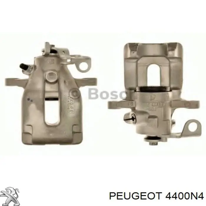 Суппорт тормозной левый задний Peugeot/Citroen 4400N4