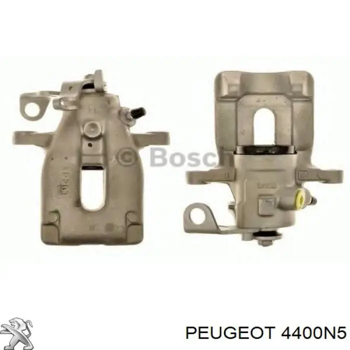 Suporte do freio traseiro direito 4400N5 Peugeot/Citroen