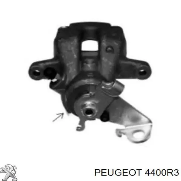 Купить 4400R3 Peugeot/Citroen Суппорт задний правый