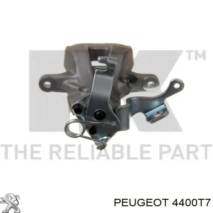 Суппорт задний левый 4400T7 Peugeot/Citroen