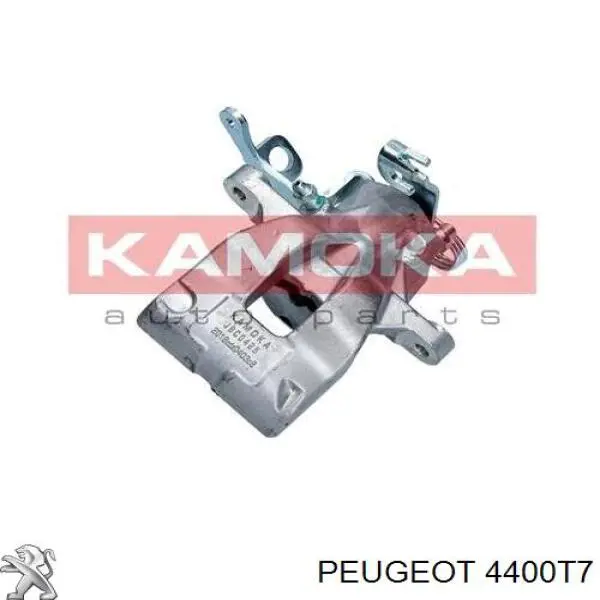 Суппорт тормозной левый задний Peugeot/Citroen 4400T7