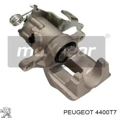 Задний левый суппорт Peugeot/Citroen 4400T7 цена, от 56.46 USD
