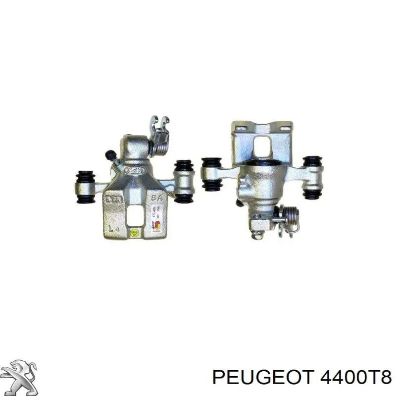 Суппорт задний правый 4400T8 Peugeot/Citroen