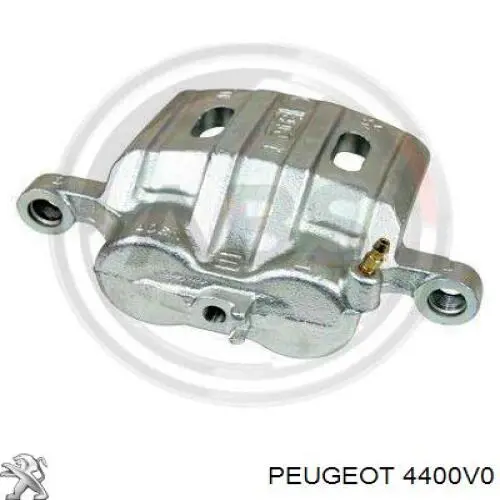 4400V0 Peugeot/Citroen суппорт тормозной задний левый