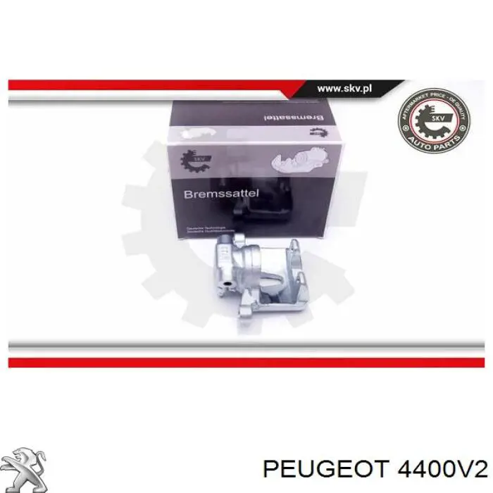 Купить 4400V2 Peugeot/Citroen Суппорт задний правый