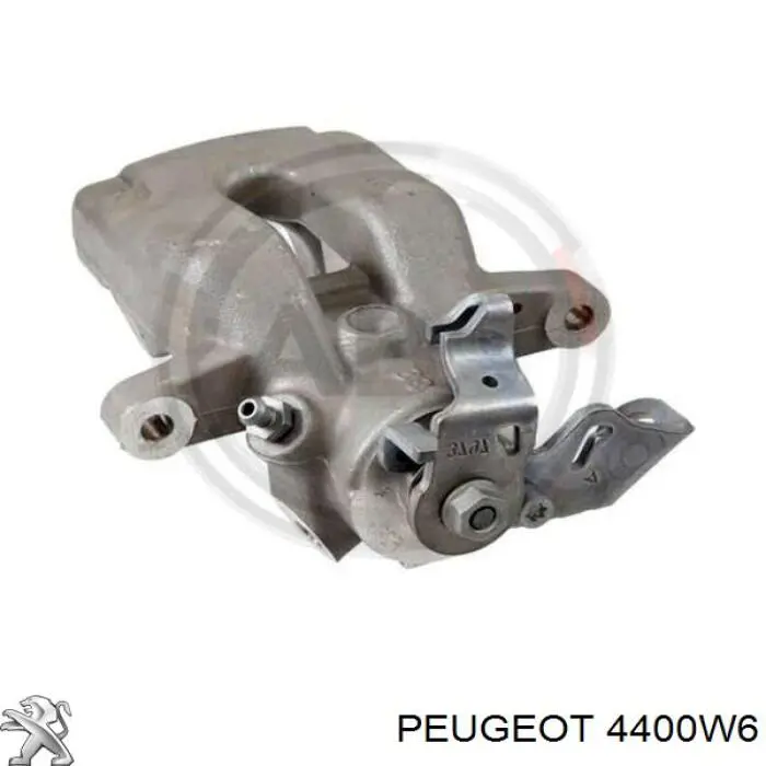 4400W6 Peugeot/Citroen суппорт тормозной задний правый