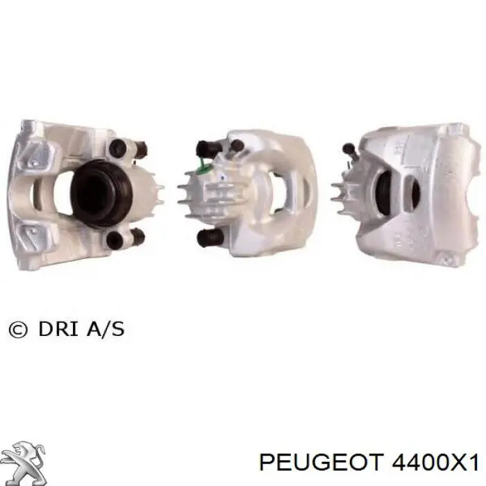 4400X1 Peugeot/Citroen суппорт тормозной передний левый
