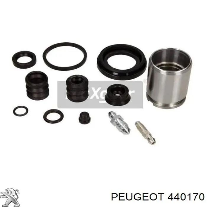 440170 Peugeot/Citroen Тормозной суппорт задний левый