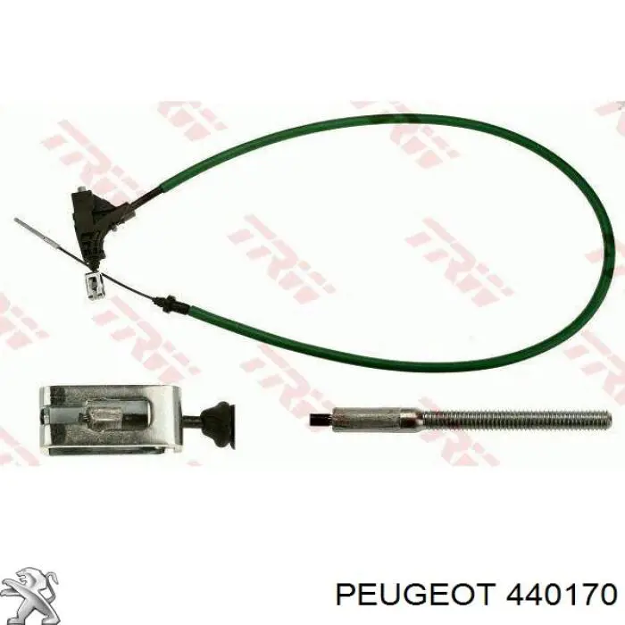 Задний левый суппорт Peugeot/Citroen 440170 цена, от 64.01 USD