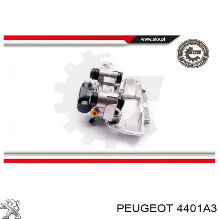 Суппорт задний правый 4401A3 Peugeot/Citroen