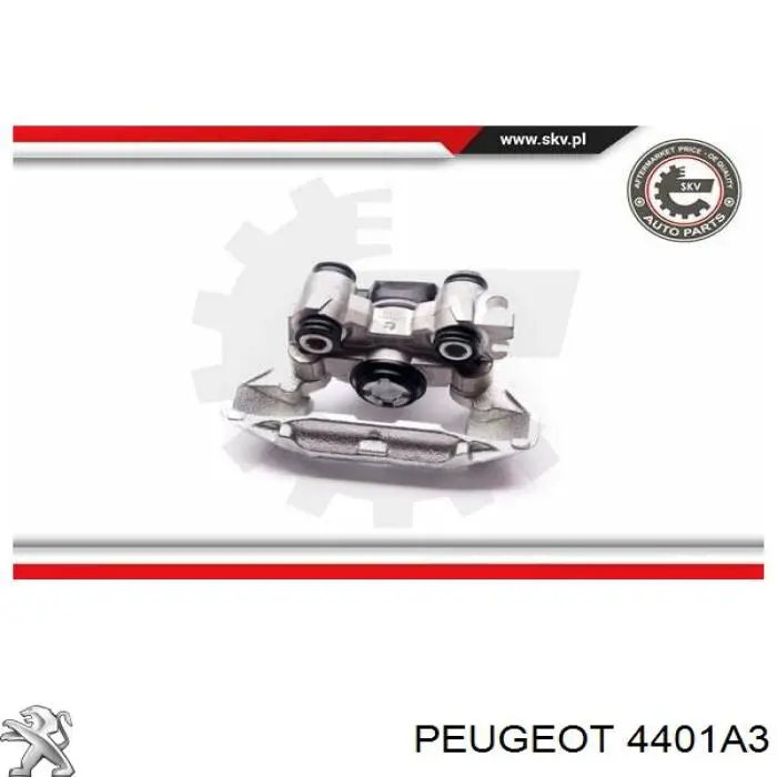 Купить 4401A3 Peugeot/Citroen Суппорт задний правый