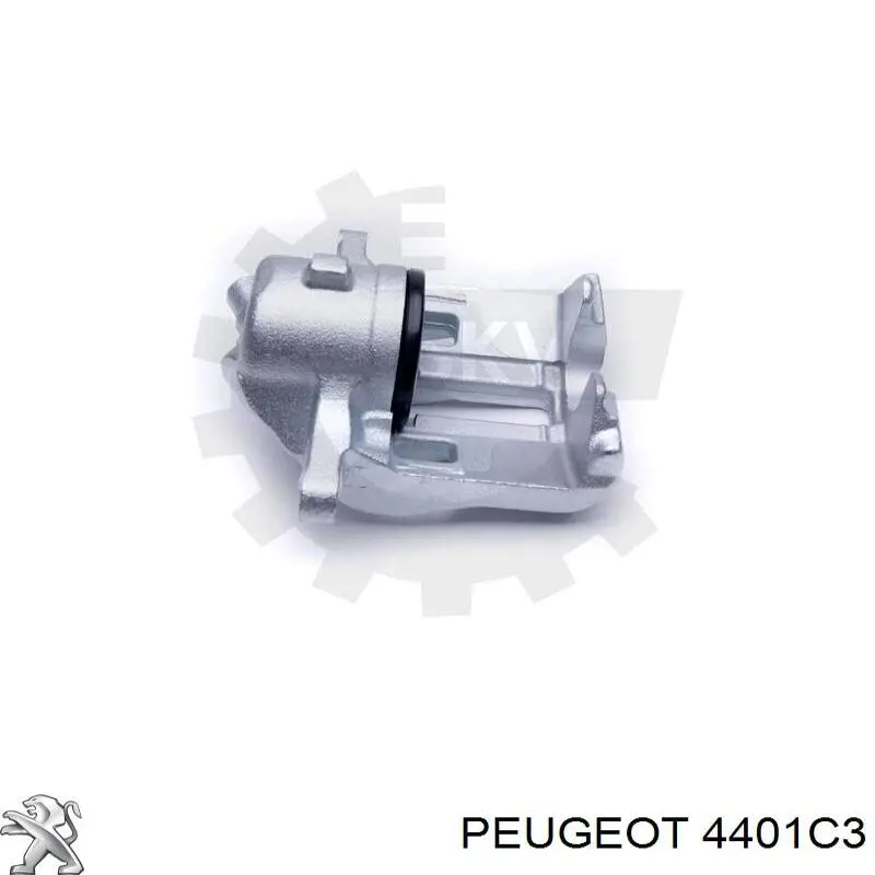 4401C3 Peugeot/Citroen суппорт тормозной передний правый