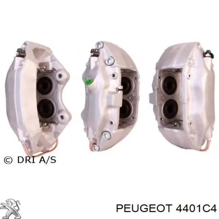 Суппорт тормозной передний левый 4401C4 Peugeot/Citroen