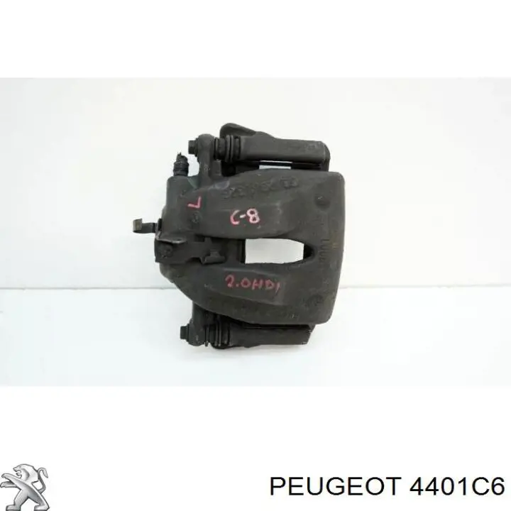 Суппорт тормозной передний левый PEUGEOT 4401C6