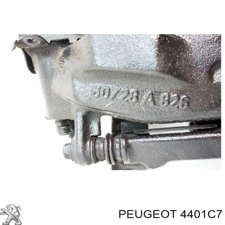 4401C7 Peugeot/Citroen suporte do freio dianteiro direito