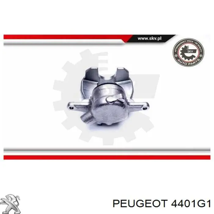 0986474472 Bosch Суппорт тормозной, передний, правый
