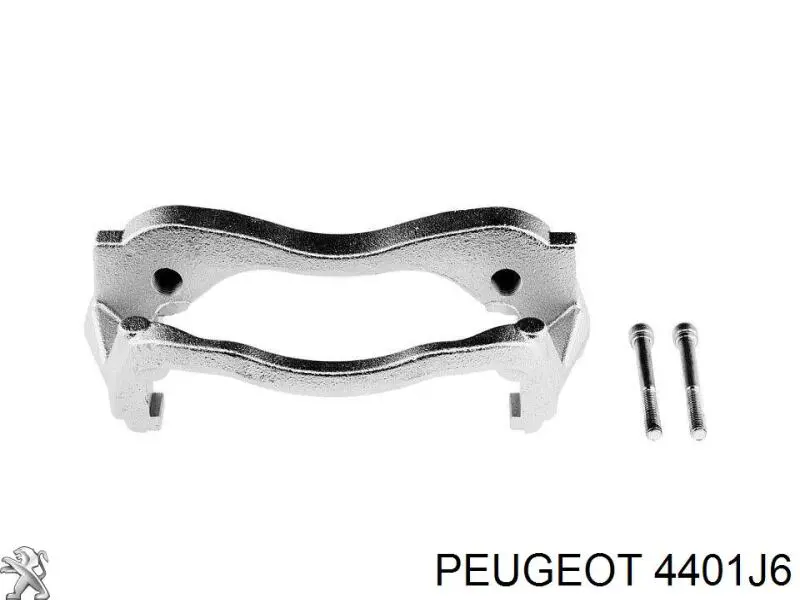 Купить 4401J6 Peugeot/Citroen Суппорт тормозной передний левый