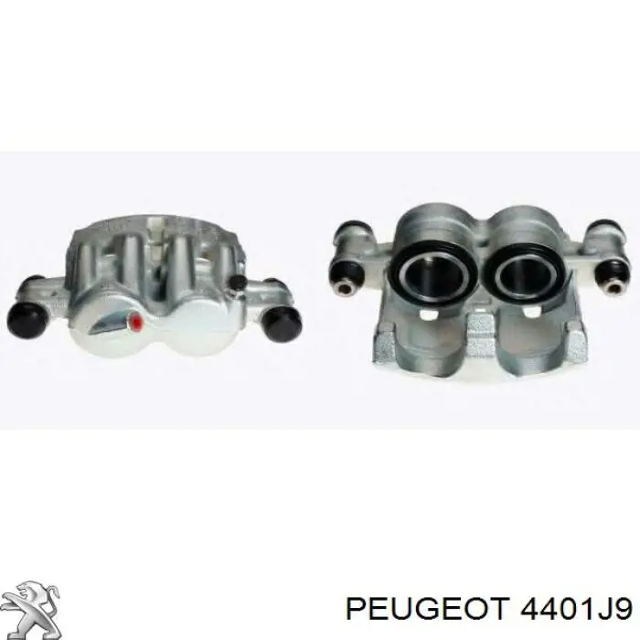 4401J9 Peugeot/Citroen суппорт тормозной передний правый