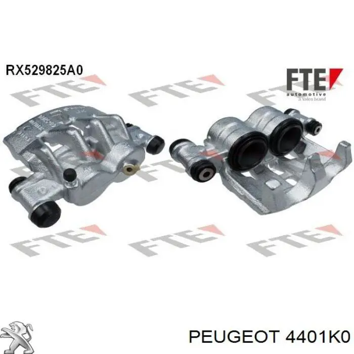 Купить 4401K0 Peugeot/Citroen Суппорт тормозной передний левый