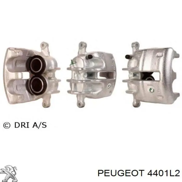 Купить 4401L2 Peugeot/Citroen Суппорт тормозной передний левый