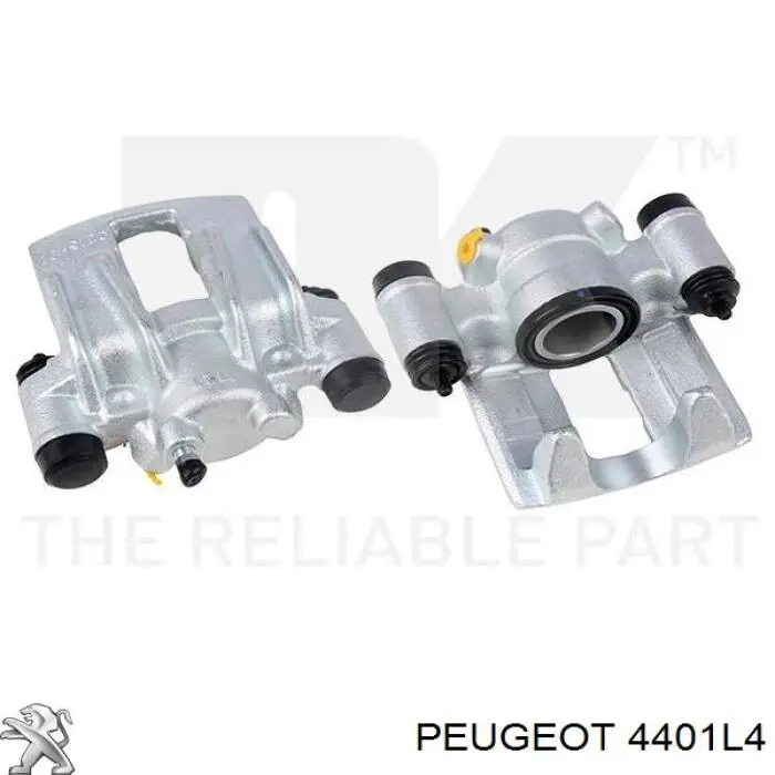 Задний левый суппорт Peugeot/Citroen 4401L4 цена, от 53.64 USD