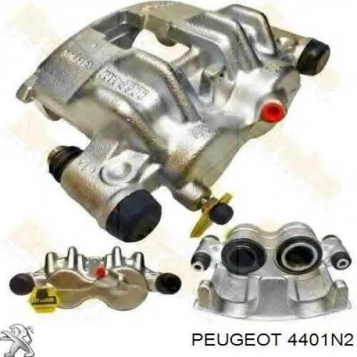 Купить 4401N2 Peugeot/Citroen Суппорт тормозной передний левый