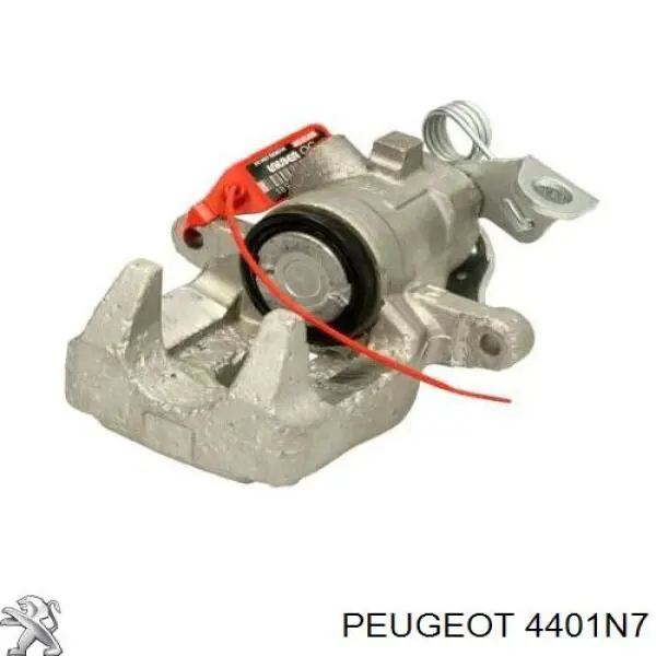 4401N7 Peugeot/Citroen Suporte do freio traseiro direito