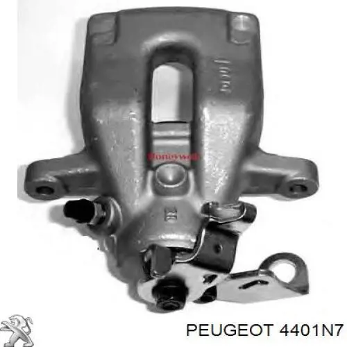 Suporte do freio traseiro direito Peugeot/Citroen 4401N7