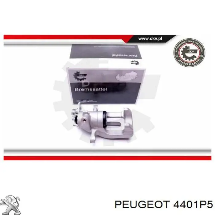 Купить 4401P5 Peugeot/Citroen Суппорт задний правый