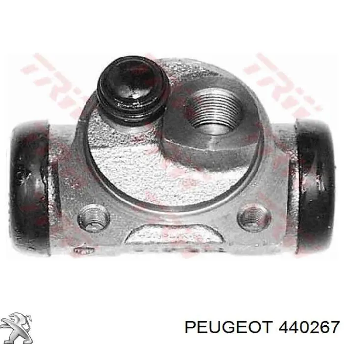 440267 Peugeot/Citroen цилиндр тормозной колесный рабочий задний