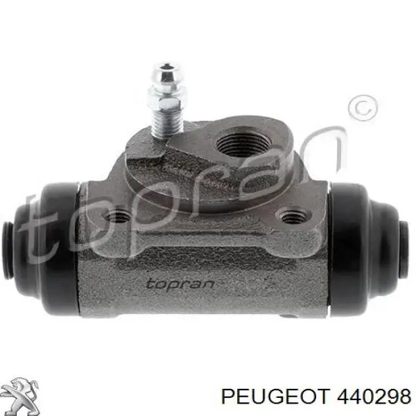 Cilindro de freno de rueda trasero 440298 Peugeot/Citroen