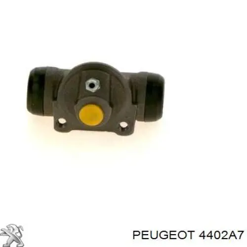 Рабочий тормозной цилиндр Peugeot/Citroen 4402A7 цена, от 9.24 USD