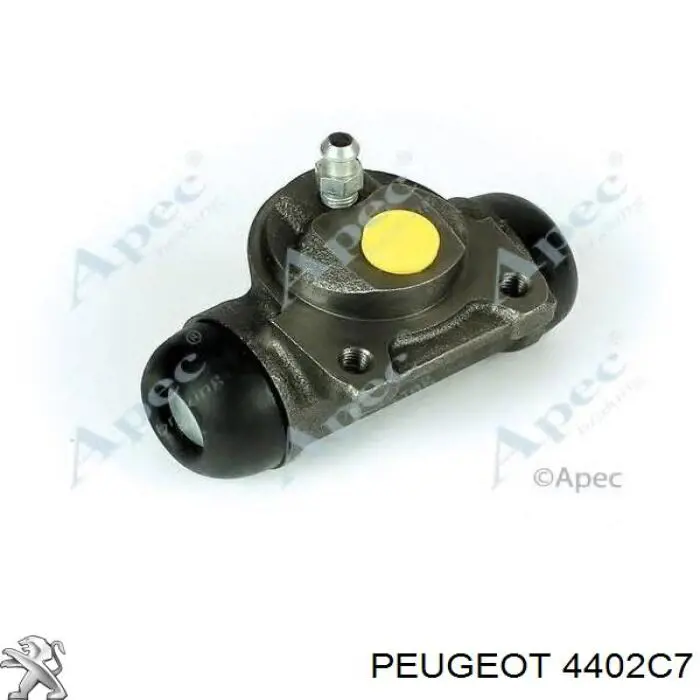 4402C7 Peugeot/Citroen Цилиндр тормозной колесный, задний