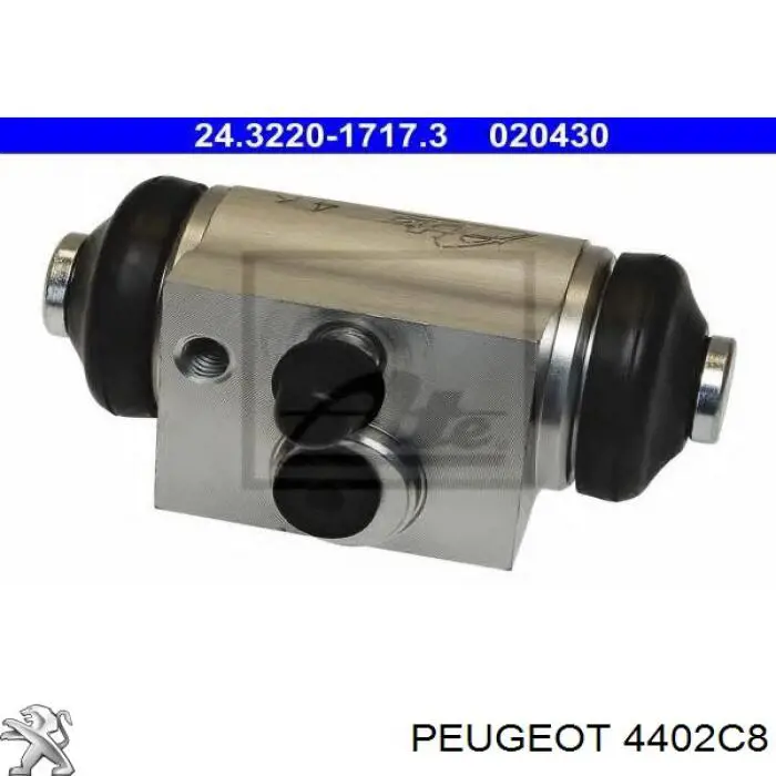 4402C8 Peugeot/Citroen цилиндр тормозной колесный рабочий задний