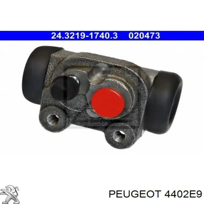 040809 Metelli Цилиндр тормозной колесный, задний