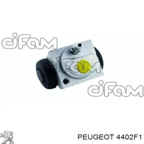 4402F1 Peugeot/Citroen Цилиндр тормозной колесный, задний