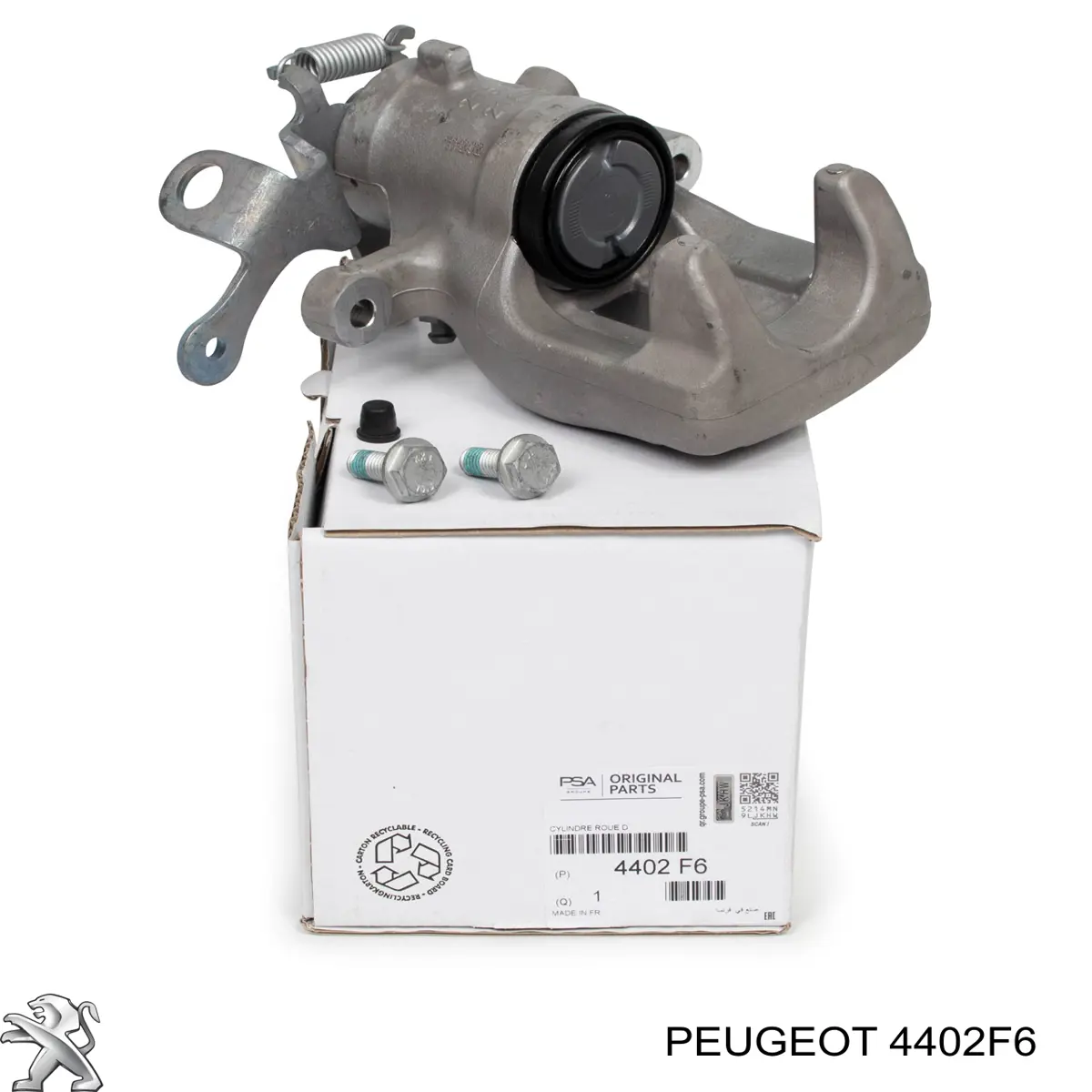 Задний правый суппорт Peugeot/Citroen 4402F6