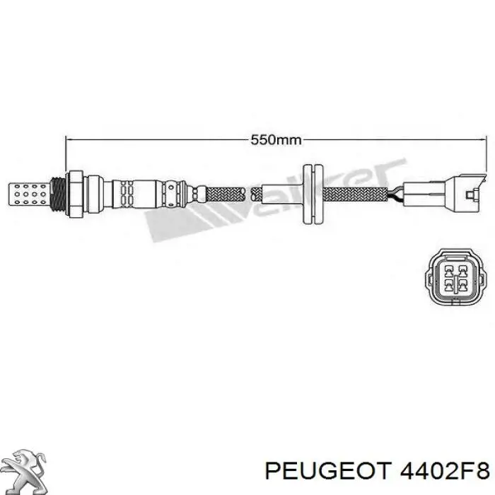 Купить 4402F8 Peugeot/Citroen Цилиндр тормозной колесный