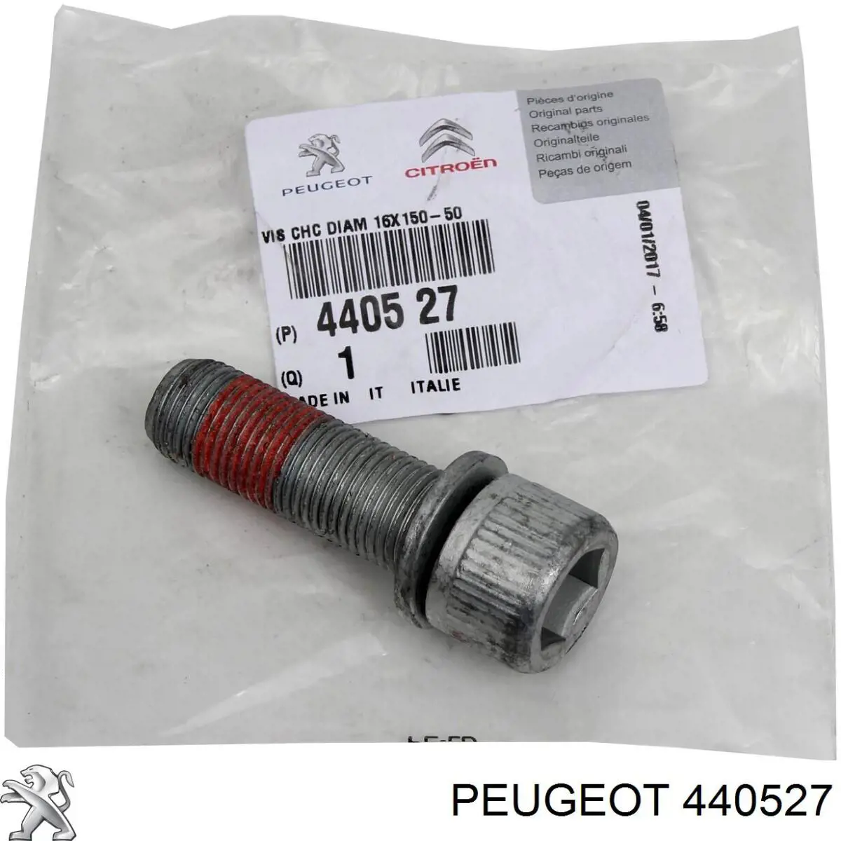 Parafuso do freio de suporte para Peugeot Boxer (244)