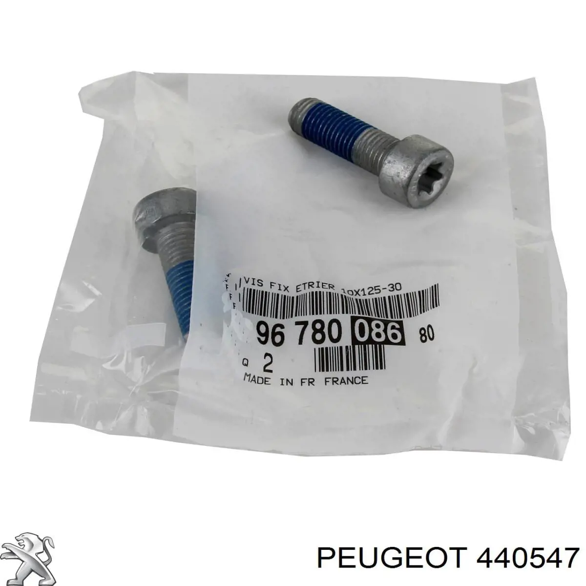 Купить 440547 Peugeot/Citroen Болт тормозного суппорта