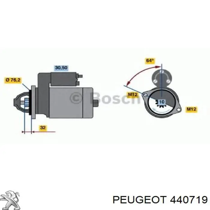  Peugeot/Citroen 440719 цена, от 17.75 USD