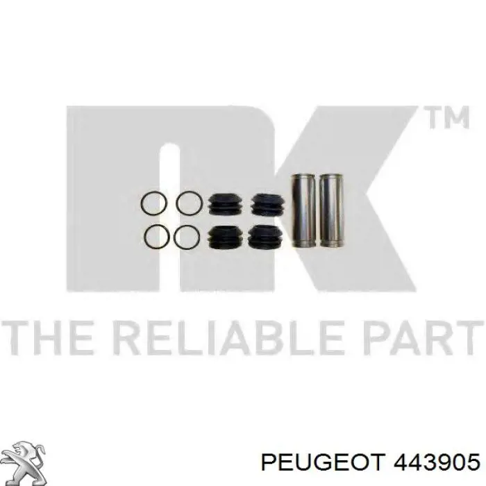 Направляющая переднего суппорта Peugeot/Citroen 443905 цена, от 7.02 USD