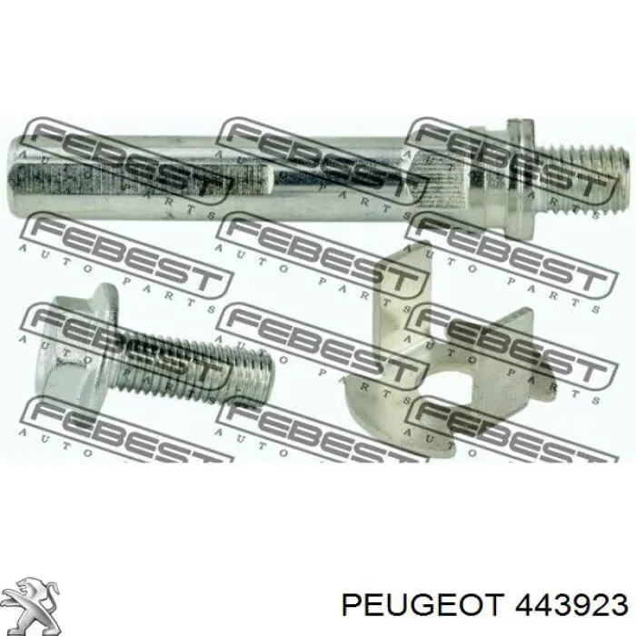 443923 Peugeot/Citroen ремкомплект суппорта тормозного переднего